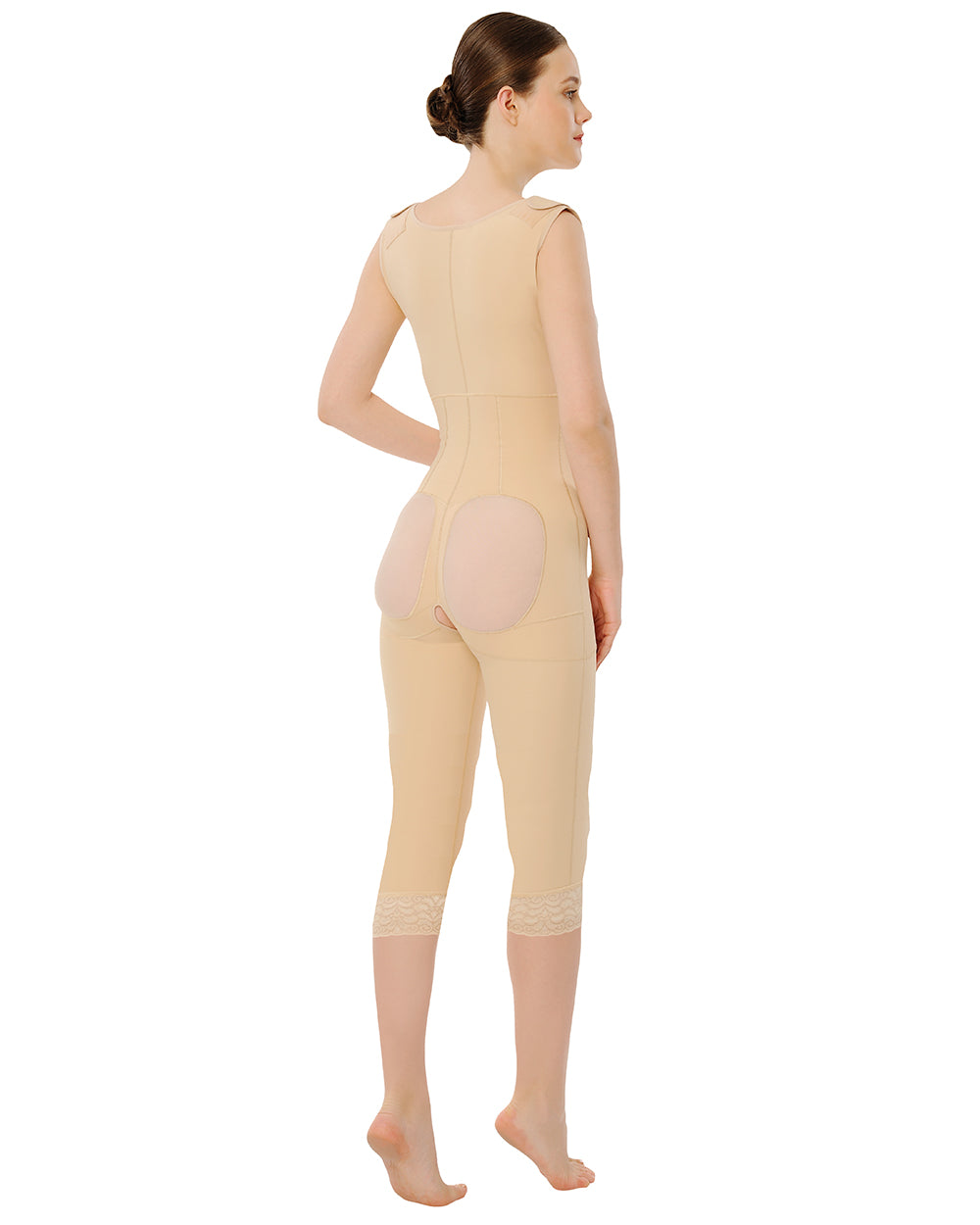 BBL Corset Covered Back Under Breast Below Knee