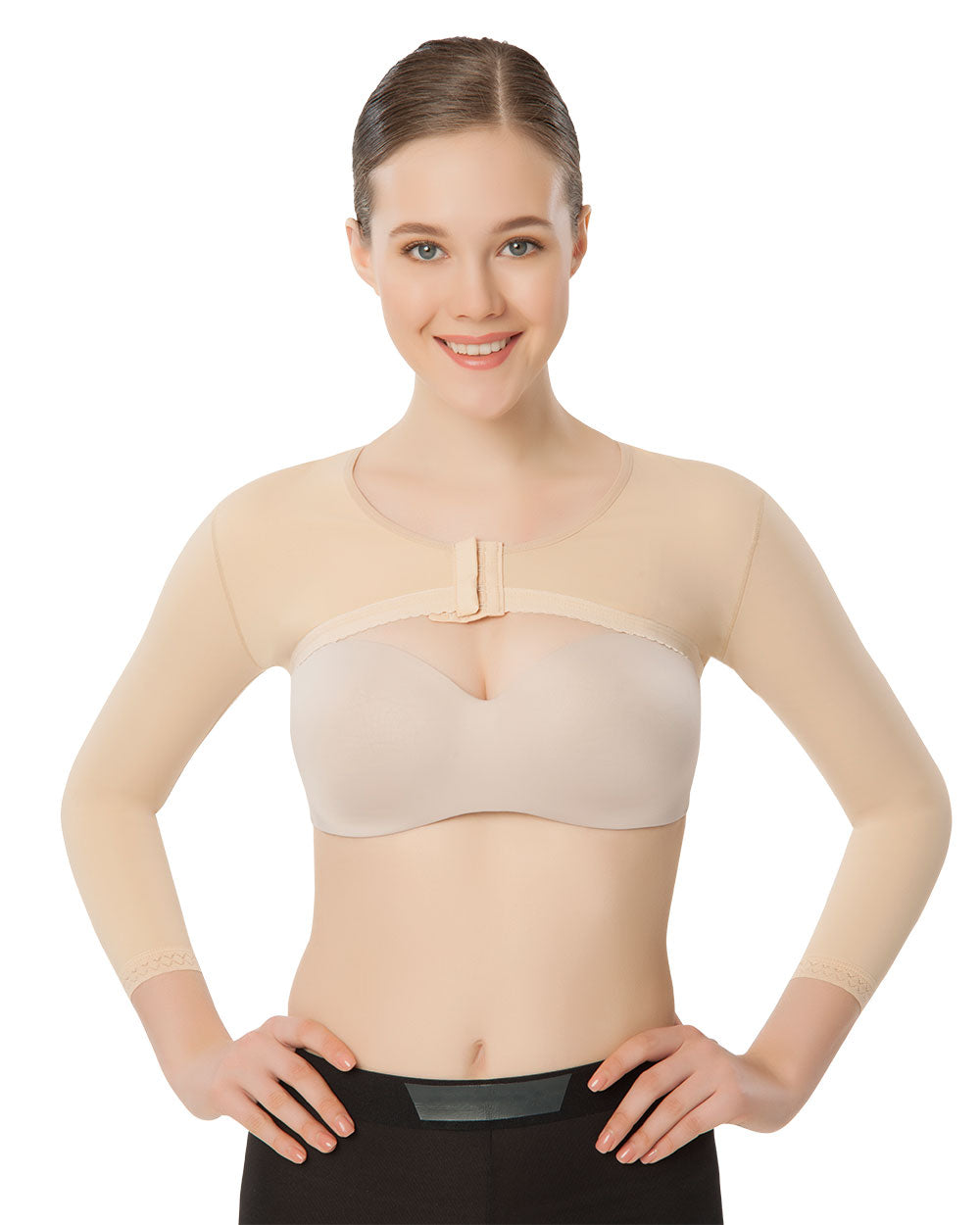 Front Hooked Arm Liposuction Garment.