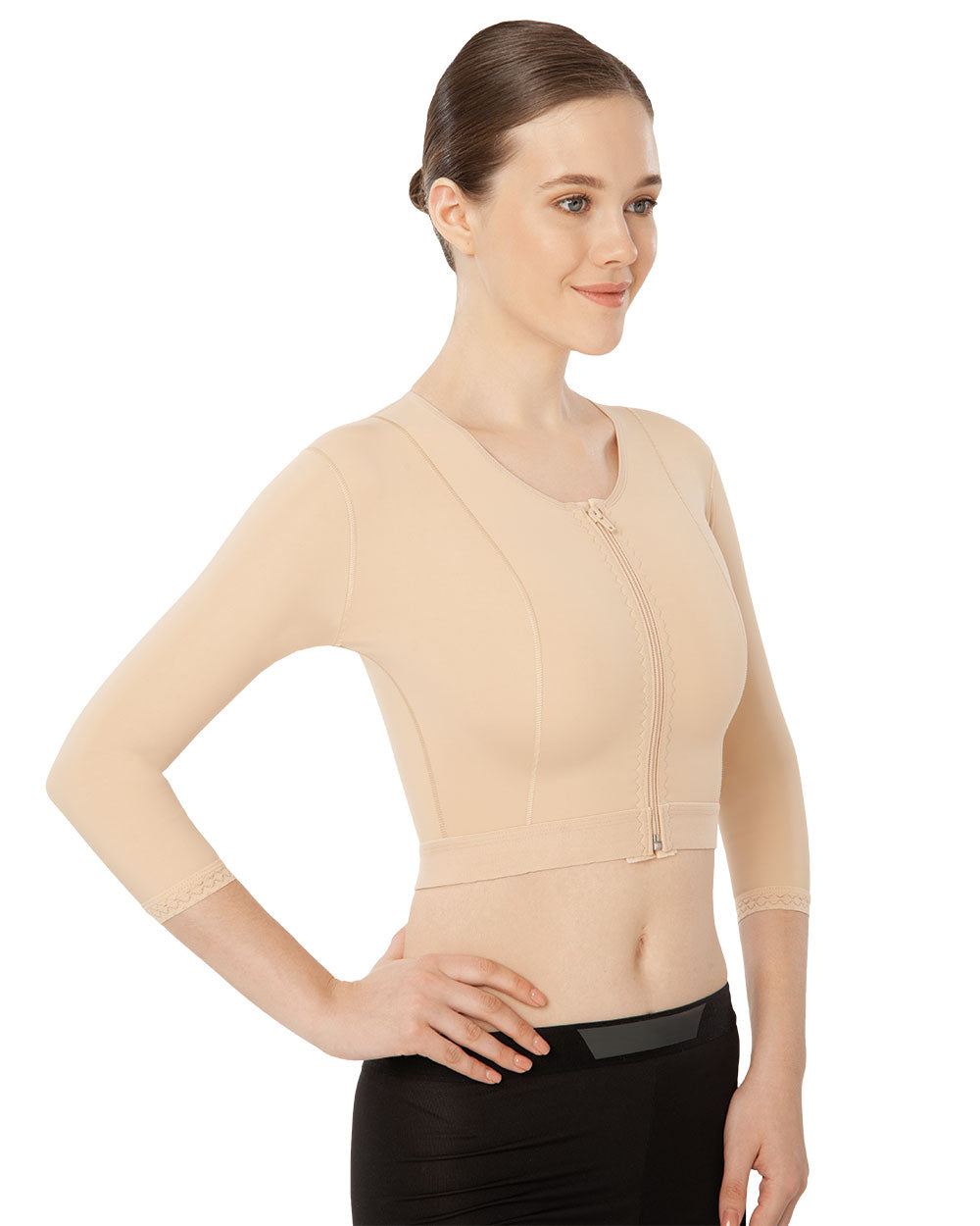 Zippered Breast - Arm - Back Liposuction Garment