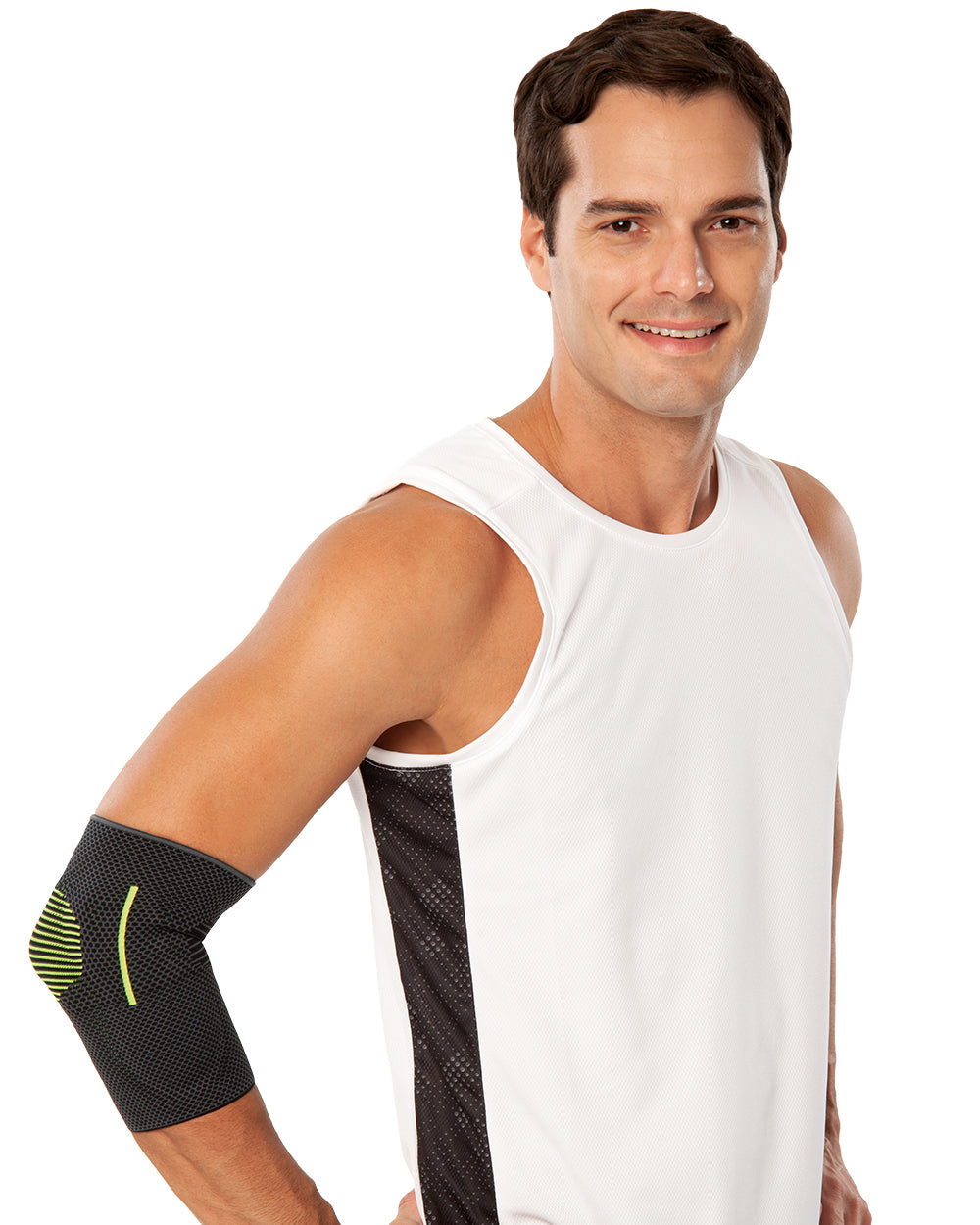 Knitted Elbow Support (With Silicone) - View 2