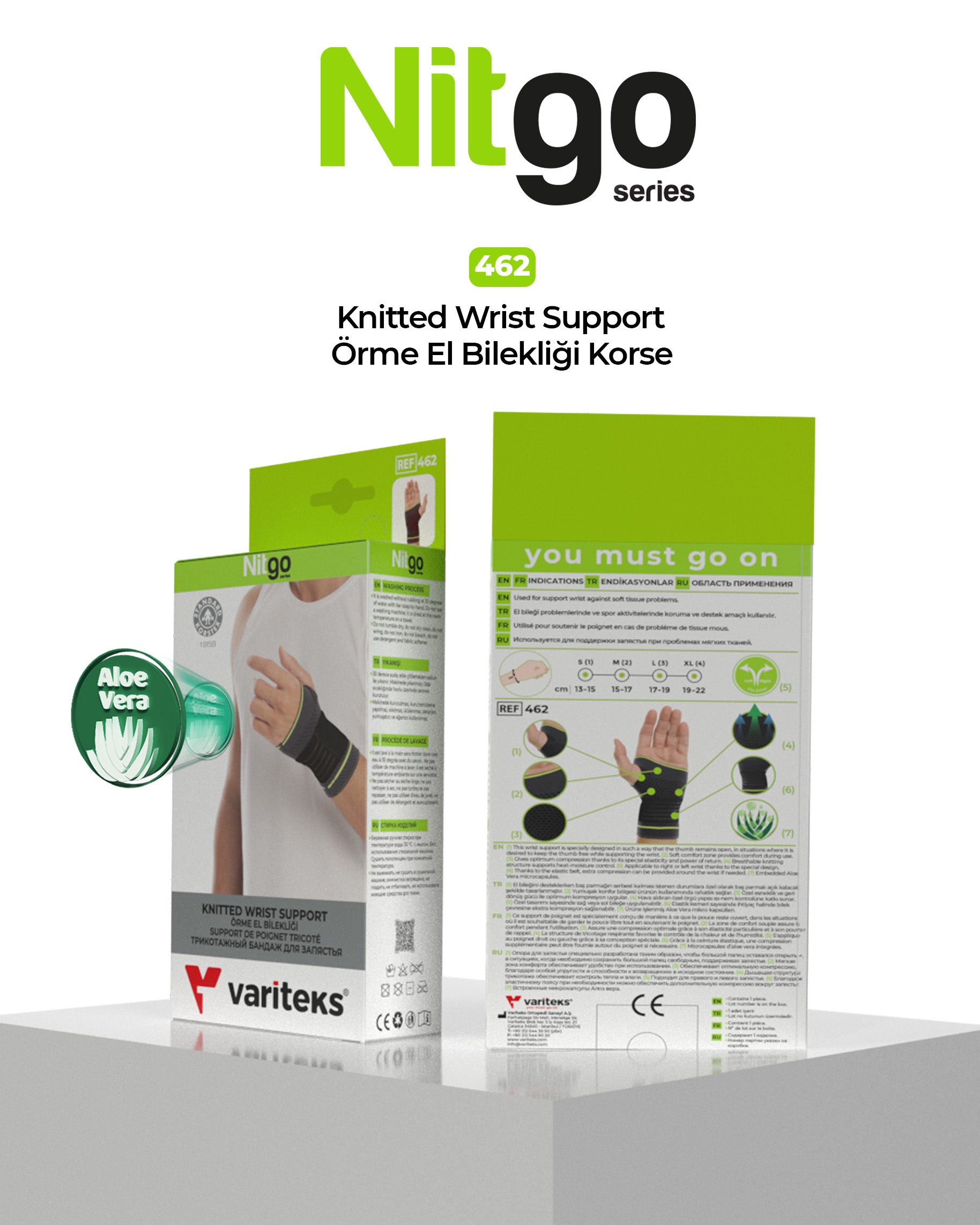 Knitted Wrist Support - View 4