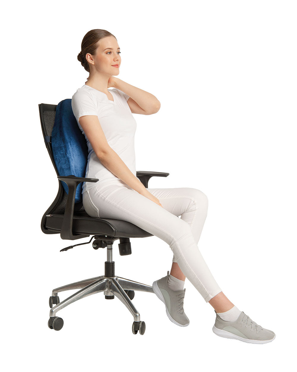 Polyurethane Anatomick Back Cushion (With Belt) - View 2