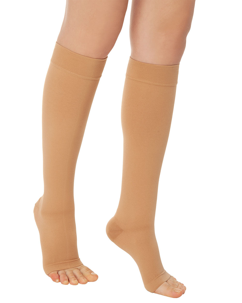 Knee High Varicose Stocking (Open Toe).