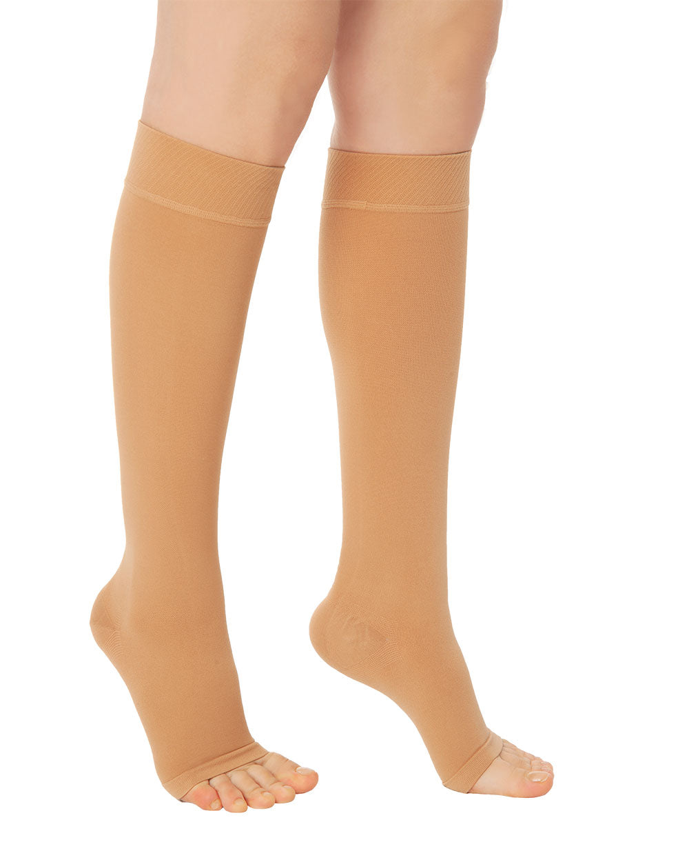 Knee High Varicose Stocking (Open Toe).