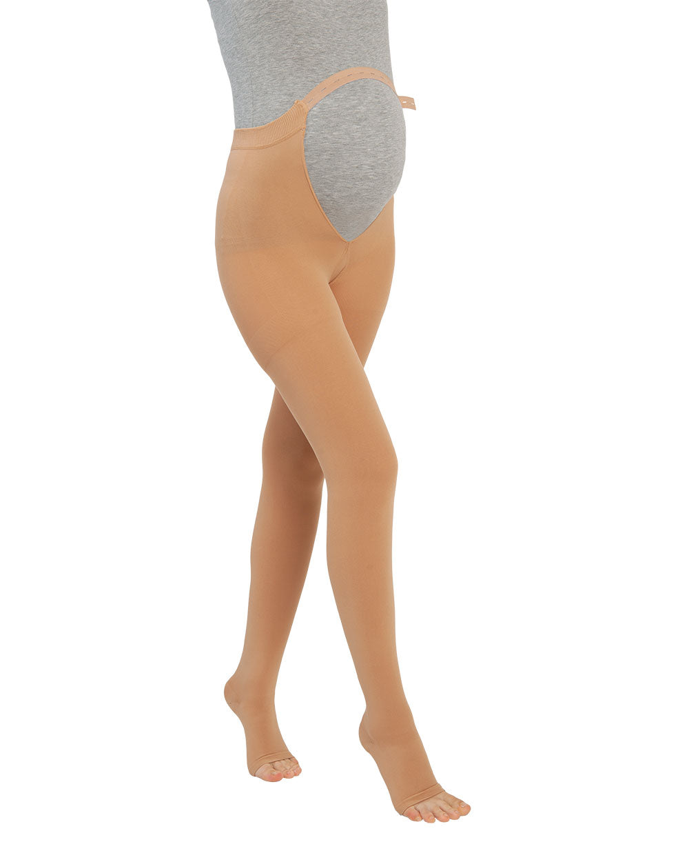 Pregnancy Pantyhose Varicose Stocking (Open Toe).